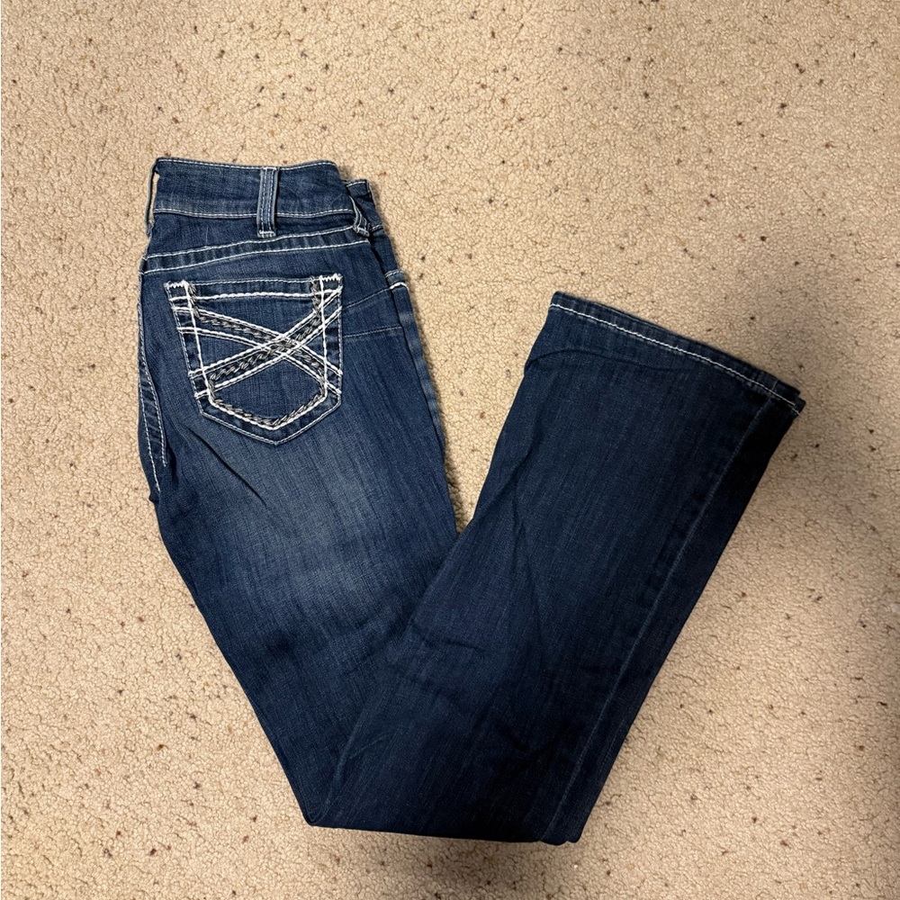 Ariat Women's Dark Blue Boot Cut Jeans